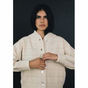 Wol Hide S/M Quilted Bomber Baby Alpaca